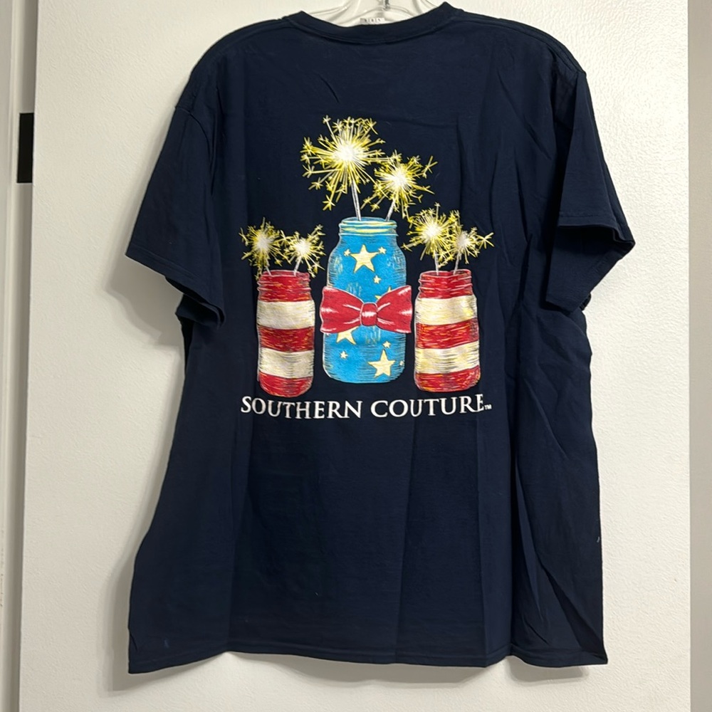 Red,white, and blue southern couture
